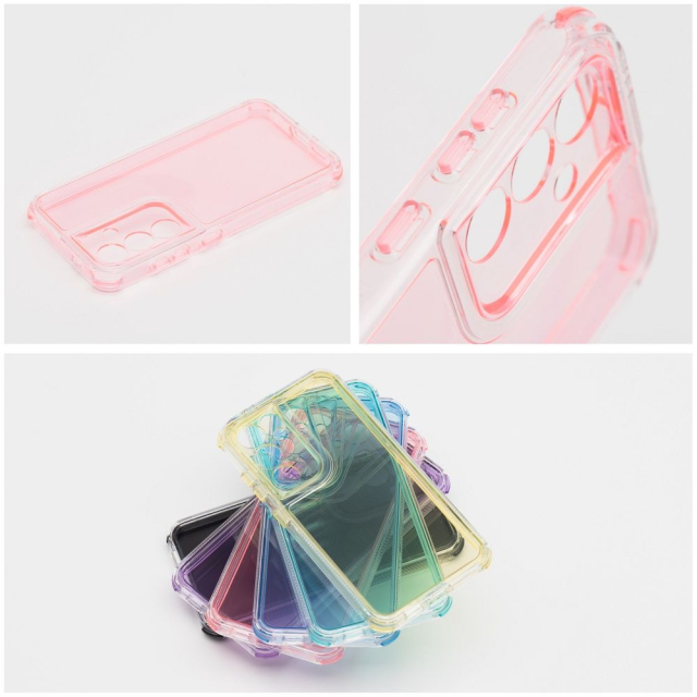 Pouzdro pro Xiaomi Redmi 15C (173,16 × 81,07 × 8,2) Matrix Clear, pudrově růžové