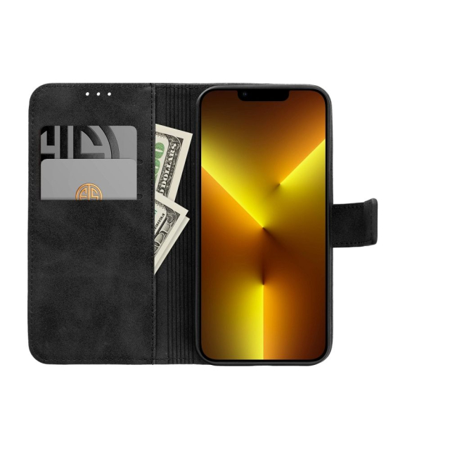 Pouzdro typu flip pro Xiaomi Redmi 12 4G / 12 5G Tender Book, černé