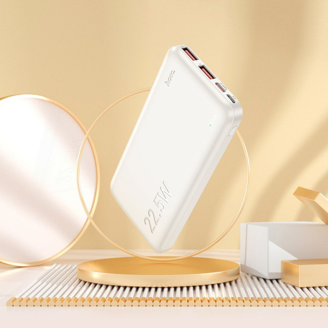Powerbanka Hoco 10 000 mAh QC PD 3 A 22,5 W J101 bílá