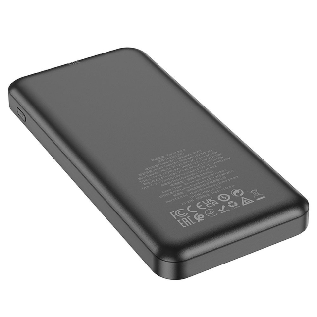 Powerbanka Hoco 10 000 mAh QC3.0 PD 3 A 20 W J102 černá
