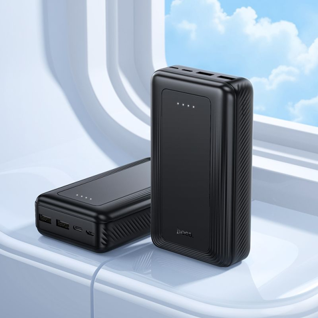 Powerbanka Hoco 20 000 mAh 2 A J165A černá