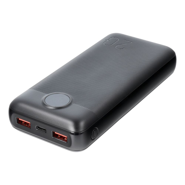Powerbanka Veger L20S (VP2039PD / W2039PD) PD QC3.0 2 A 20 000 mAh černá
