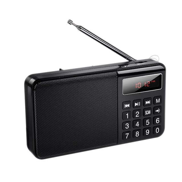 Přenosné rádio Hoco HI50, černé