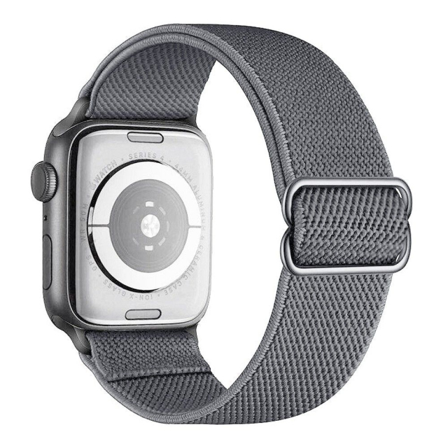 Řemínek DUX DUCIS MIXTURE PRO – pružný, pletený, pro Apple Watch 42 / 44 / 45 / 49 mm, barva midnight
