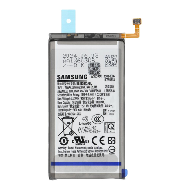 Sada ServicePack Battery EB-BG973ABU pro SAMSUNG S10 G973 GH82-18826A