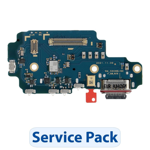 Servisní deska pro nabíjení SAMSUNG S22 Ultra G908B GH96-14802A