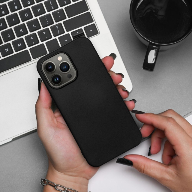 Silikonové pouzdro pro Honor 600, černé