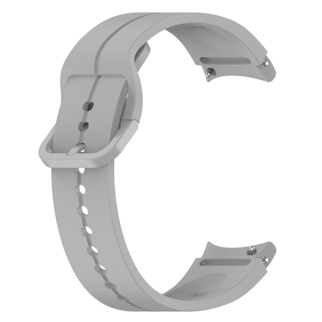 Silikonový řemínek pro hodinky SAMSUNG Watch 4 / 5, šedý (4)