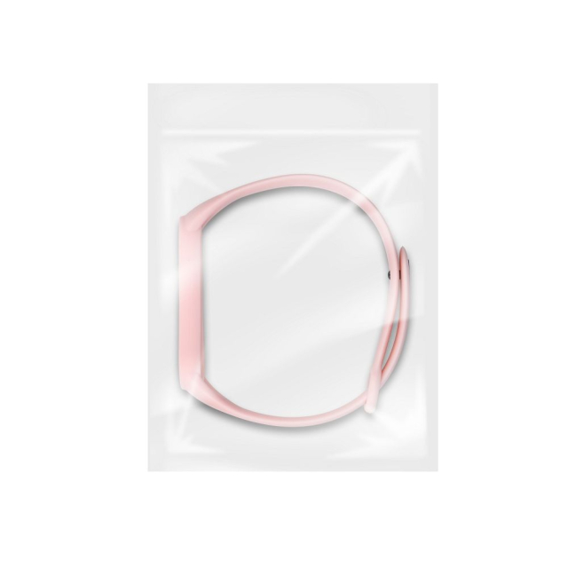 Silikonový řemínek pro XIAOMI Mi Band 5 / 6 / 7, růžový (06)