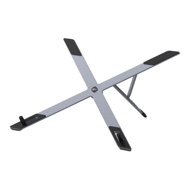 Skládací držák na stůl pro notebook / tablet Forcell F-Grip Fold Stand X Pro, šedý