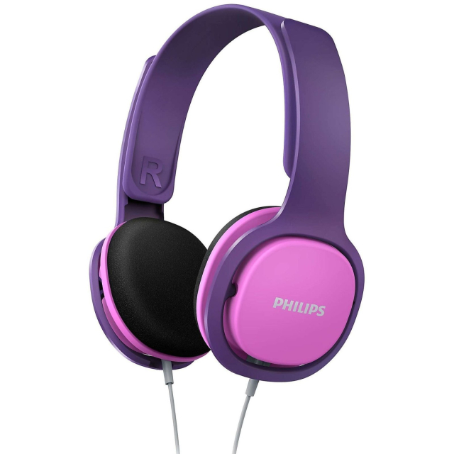 Sluchátka s kabelem, 3,5mm konektor, Philips SHK2000PK/00, růžová