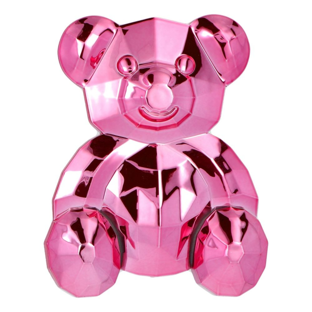Stojan na telefon BEAR – samolepicí – růžový