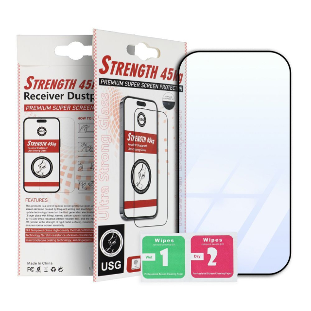 Tvrzené sklo ULTRA STRONG 45 kg pro XIAOMI 15T PRO 5G