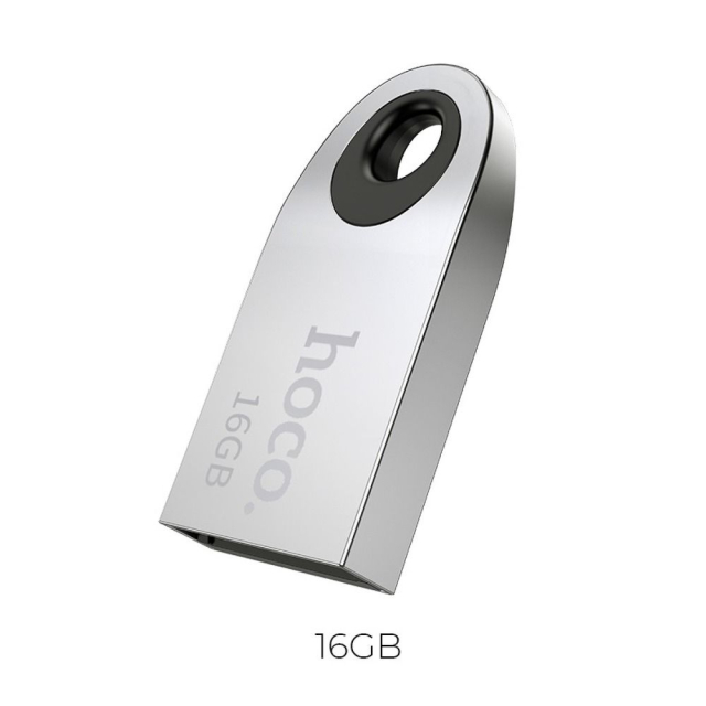 USB flash disk 16 GB USB 2.0 (USB A) Hoco mini UD9 stříbrný