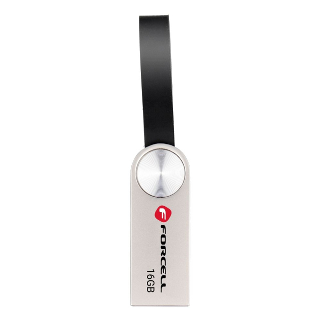 USB flash disk 16 GB USB 3.2 Gen 1 (USB A) Forcell F-Data Metal stříbrný