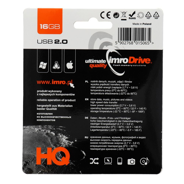 USB flash disk IMRO AXIS 16 GB USB 2.0