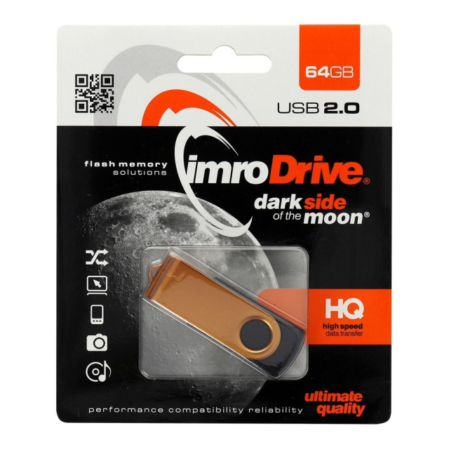 USB flash disk IMRO AXIS 64 GB, USB 2.0