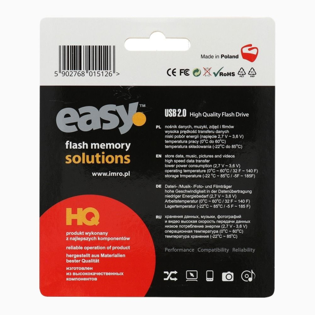 USB flash disk IMRO EASY (ECO) 16 GB USB 2.0