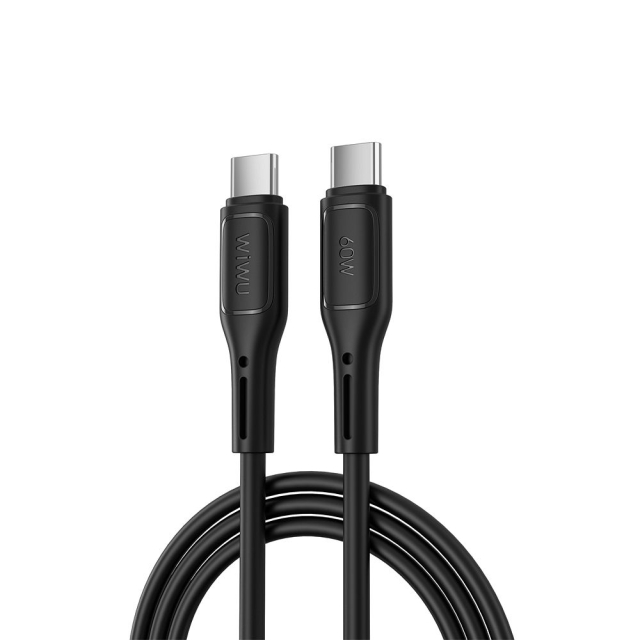 WiWU – datový kabel řady Starlink Wi-C043E USB-C na USB-C, 30 W – černý
