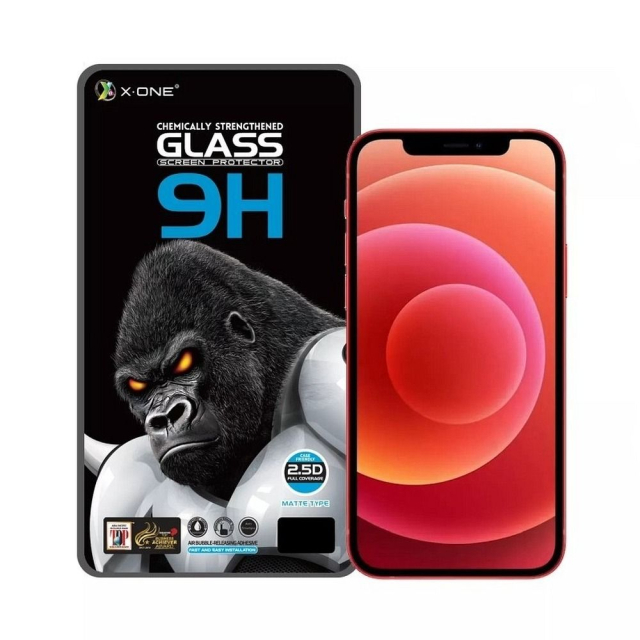 X-ONE Full Cover Extra Strong Matte – pro iPhone 11 Pro (plně lepené) tvrzené sklo 9H