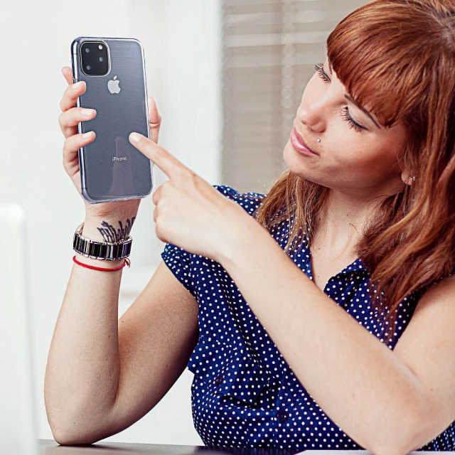 Zadní kryt pro Samsung S9, ultratenký, 0,5 mm, průhledný