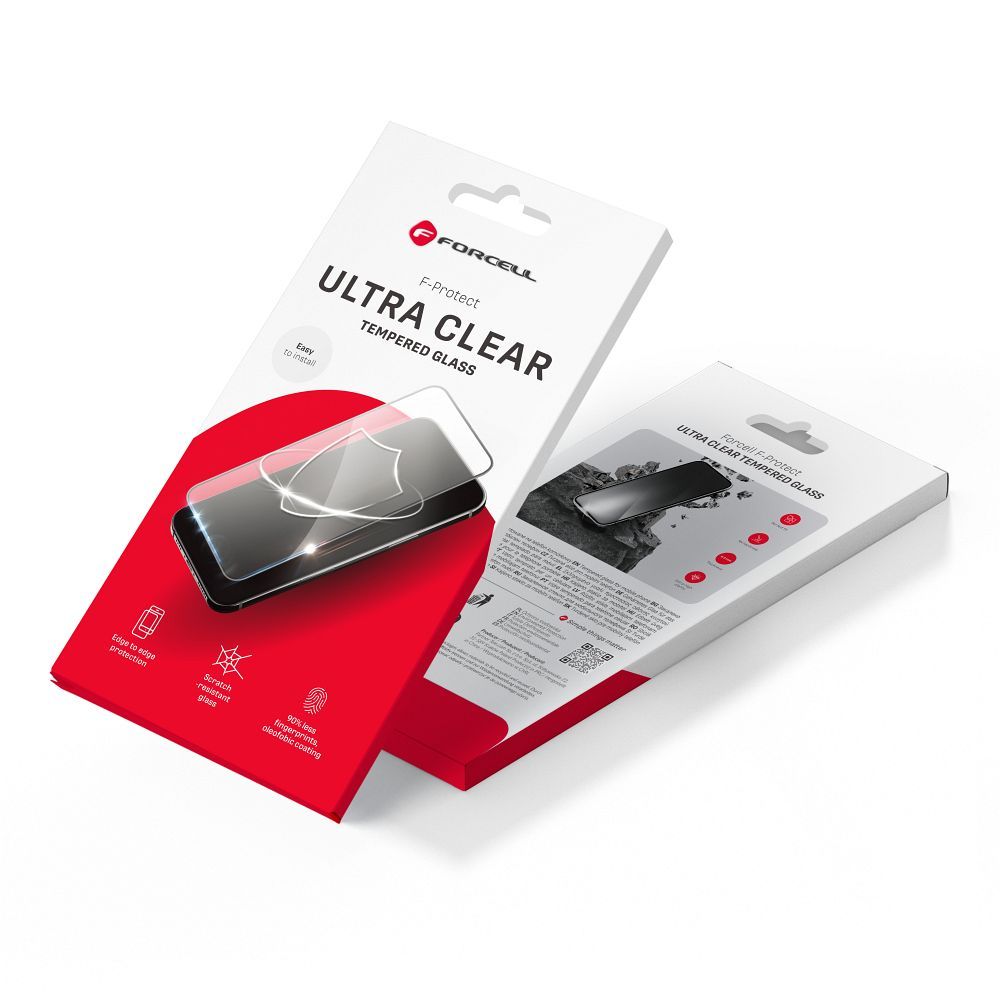Tvrzené sklo pro Samsung S24 ULTRA Forcell Ultra Clear Glass, černé