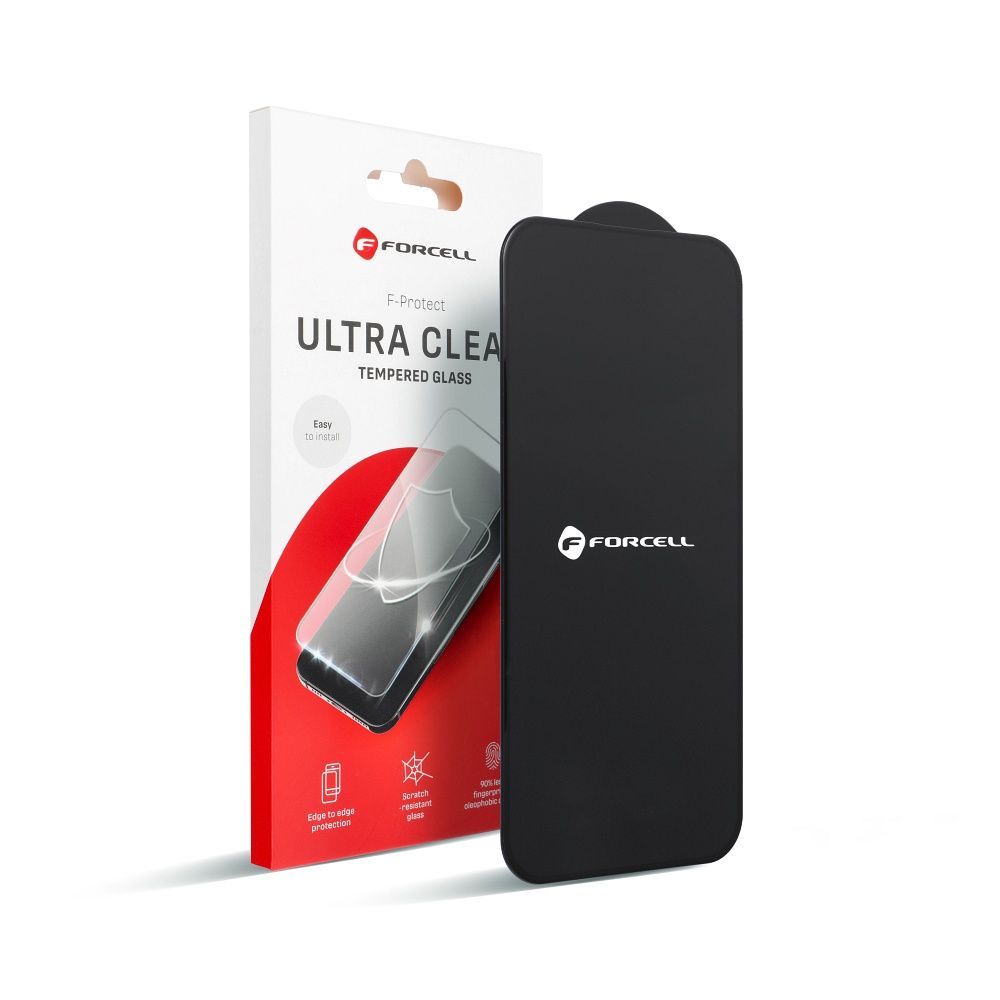 Tvrzené sklo pro Xiaomi Redmi Note 13 5G / Redmi Note 13 PRO 5G Forcell Ultra Clear Glass, černé