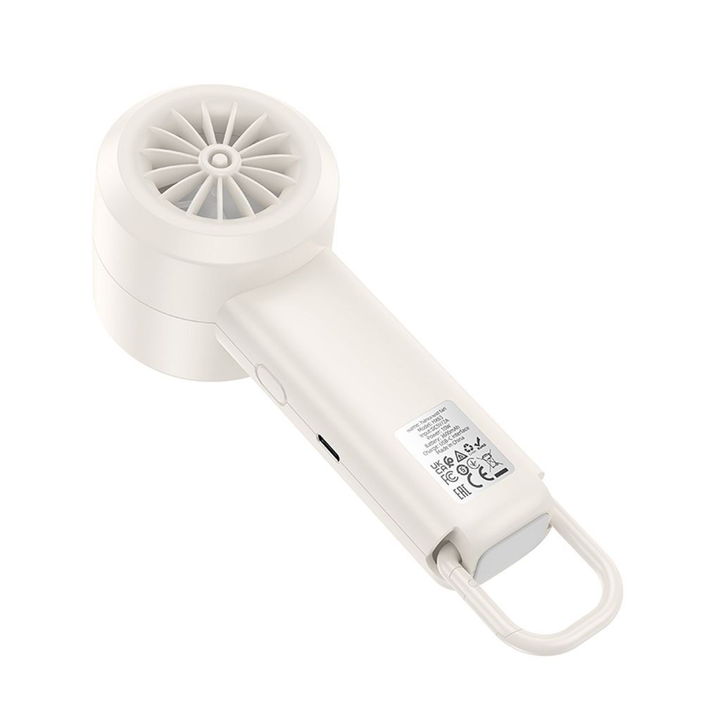 Vysokorychlostní ruční ventilátor HOCO HX63, bílý